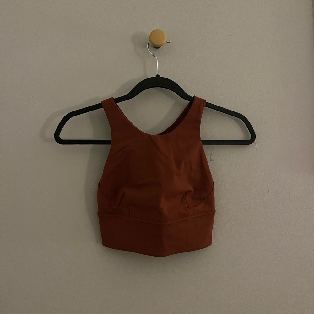 lululemon athletica Rust Crop Top